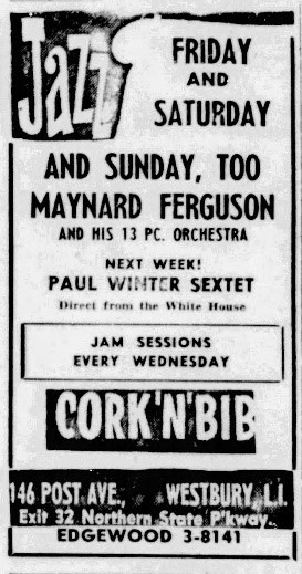 Cork ’n Bib advertisement