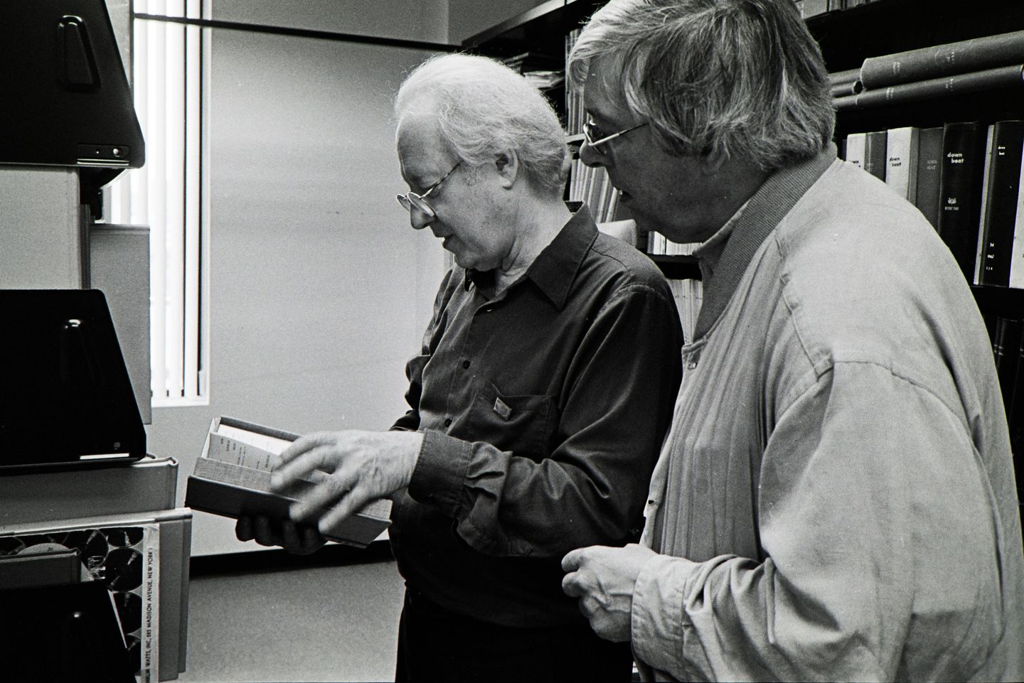 Dan Morgenstern with Bert Vuijsje